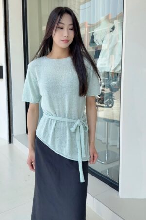 37321 Irregular Knit Top