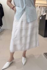 37316 Simple Layered Skirt