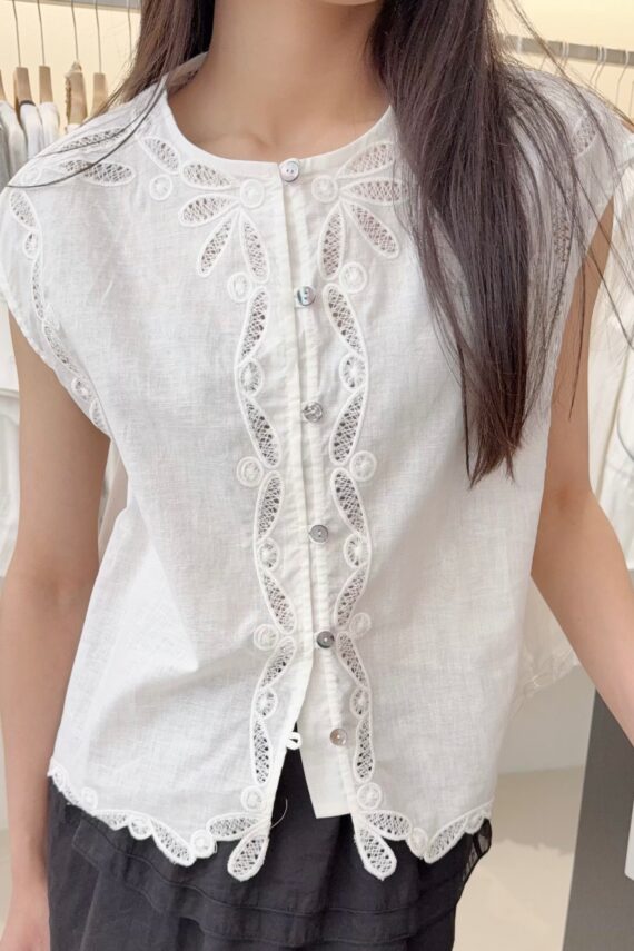 37223 Simple Sleeveless Top