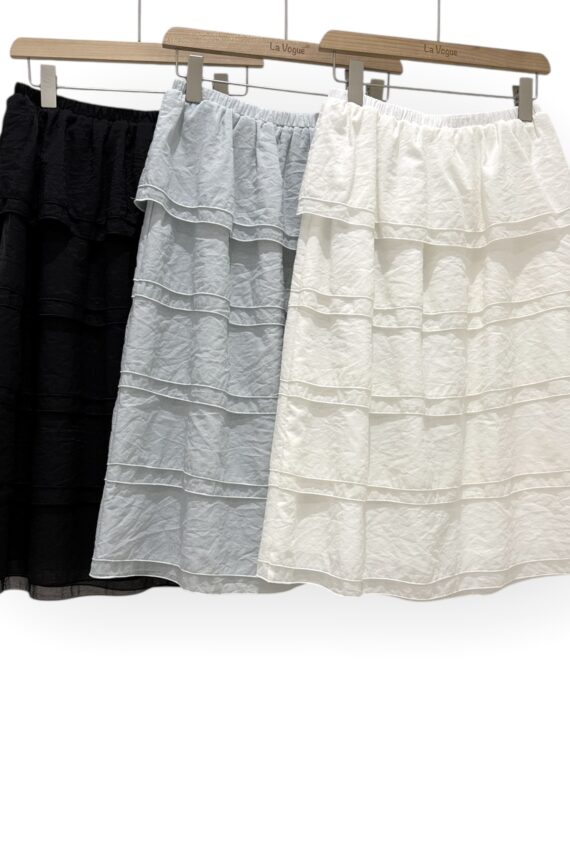 37316 Simple Layered Skirt
