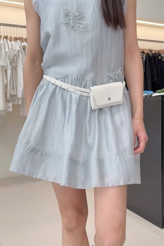 37355 FLOWER BEADED DRESS