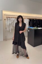 37248 LACE PANELLED SUSPENDER DRESS