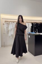 37321 DRAWSTRING DRESS