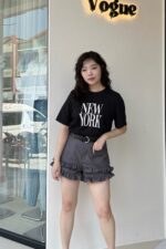 37366 PLEATED SHORTS PANTS