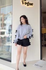 37366 PLEATED SHORTS PANTS