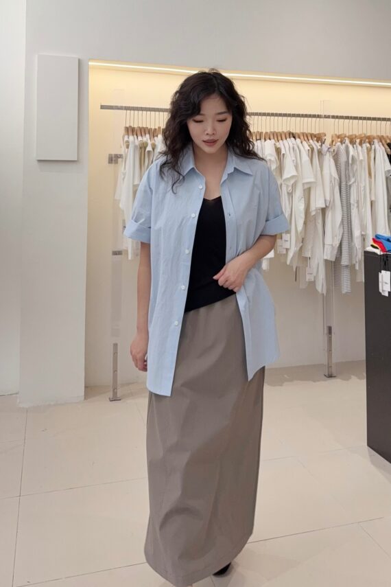 37442 SIMPLE SHORT-SLEEVED SHIRT