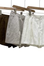 37371 Linen Casual Short Pants