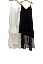 37248 LACE PANELLED SUSPENDER DRESS