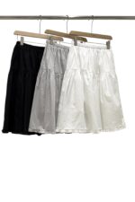 37320 ELASTIC PLEATED SKIRT