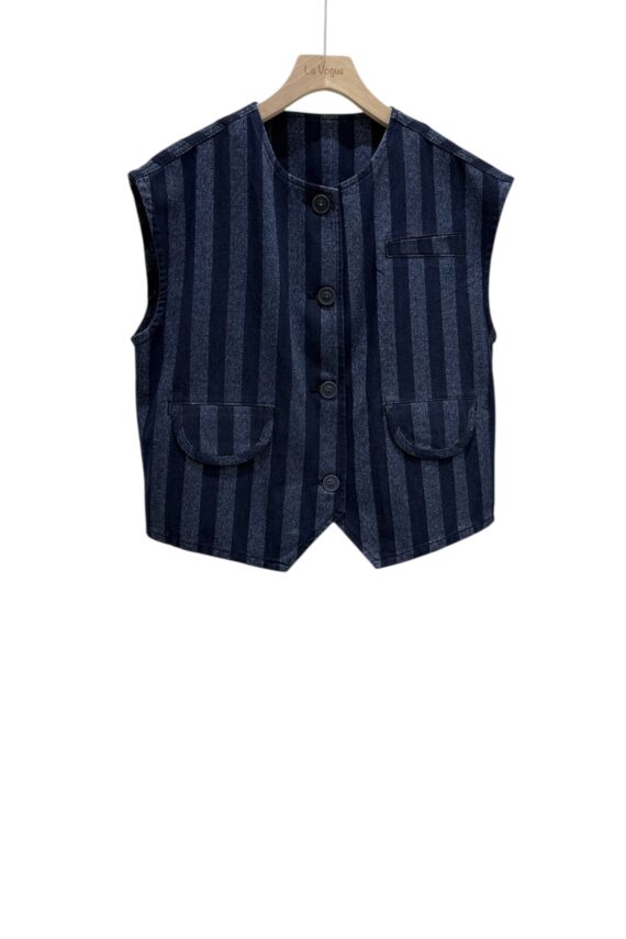 37246 STRIPED VEST