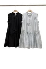 37355 FLOWER BEADED DRESS