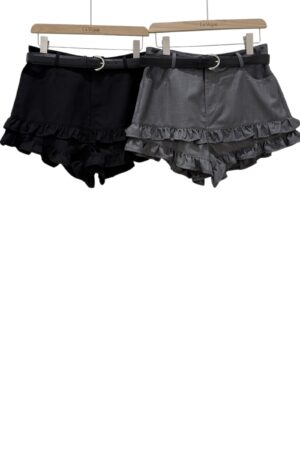 37366 PLEATED SHORTS PANTS