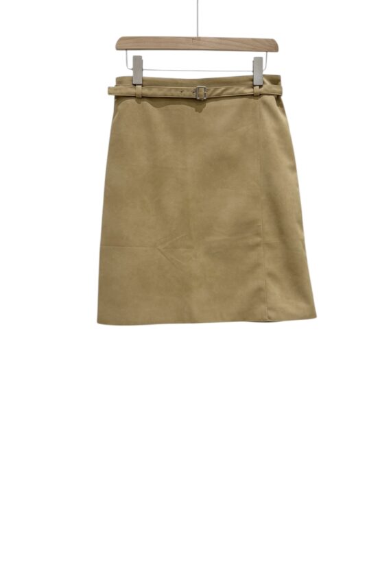 37473 CASUAL LEATHER SKIRT