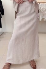 37566 LINEN SKIRT