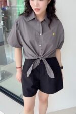 37521 CROPPED SHIRT
