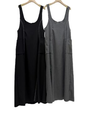 37407 SIMPLE SUSPENDER DRESS