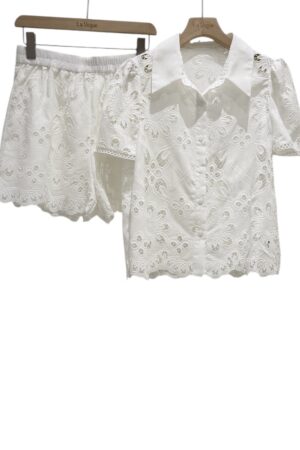 37595 LACE SUIT