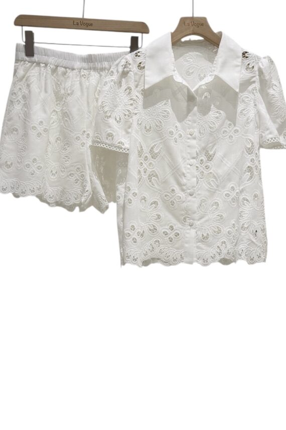 37595 LACE SUIT