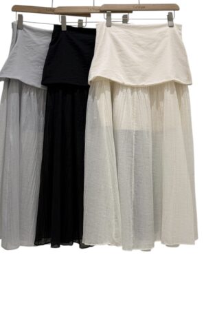 37686 GAUZE SKIRT