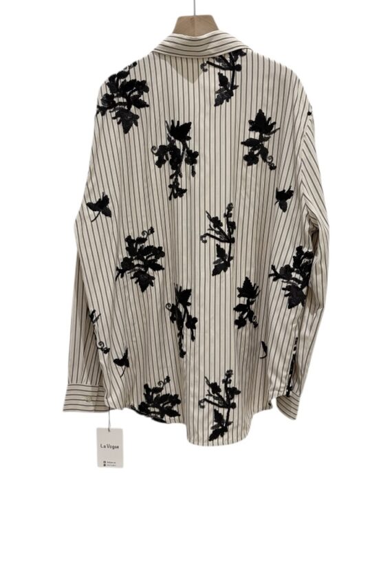 37689 EMBROIDERED LINE SHIRT