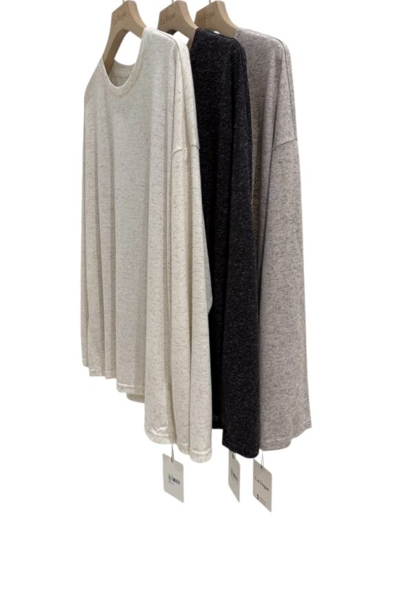 37679 THIN LONG-SLEEVED TOP