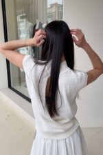 37808 COLLAR KNITTED TOP