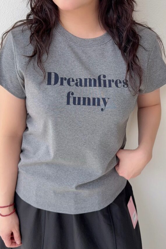 37782 LETTER PRINT TEE