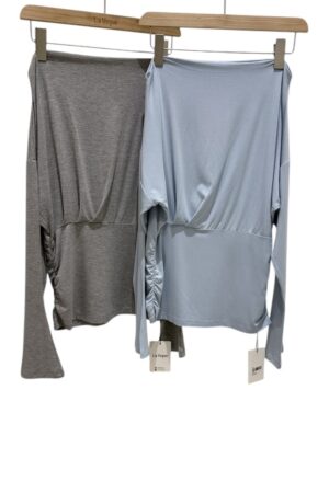 37509 ONE SHOULDER SHIRT TOP