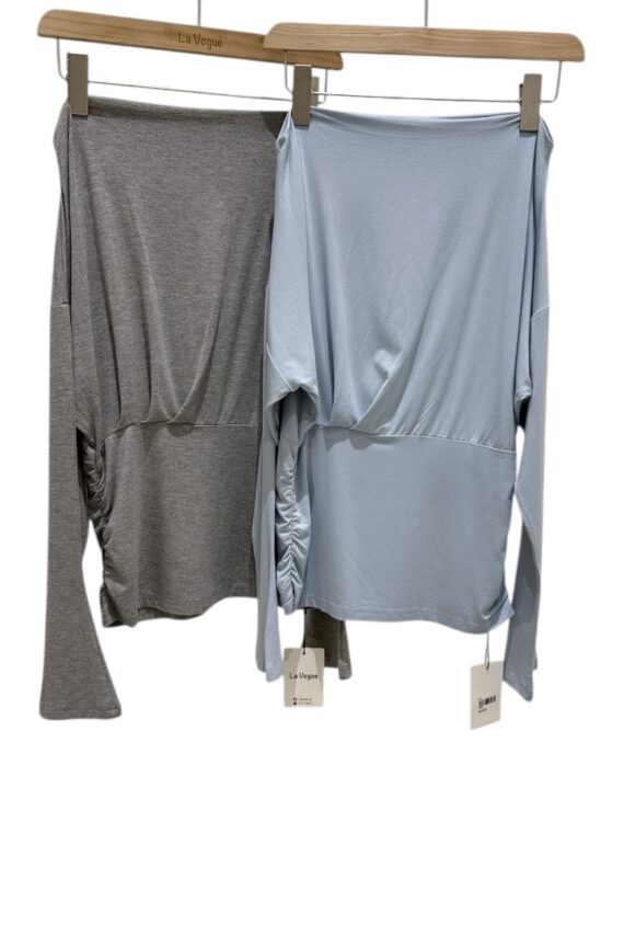 37509 ONE SHOULDER SHIRT TOP