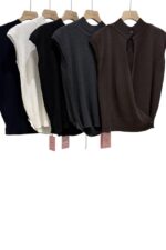 37808 COLLAR KNITTED TOP