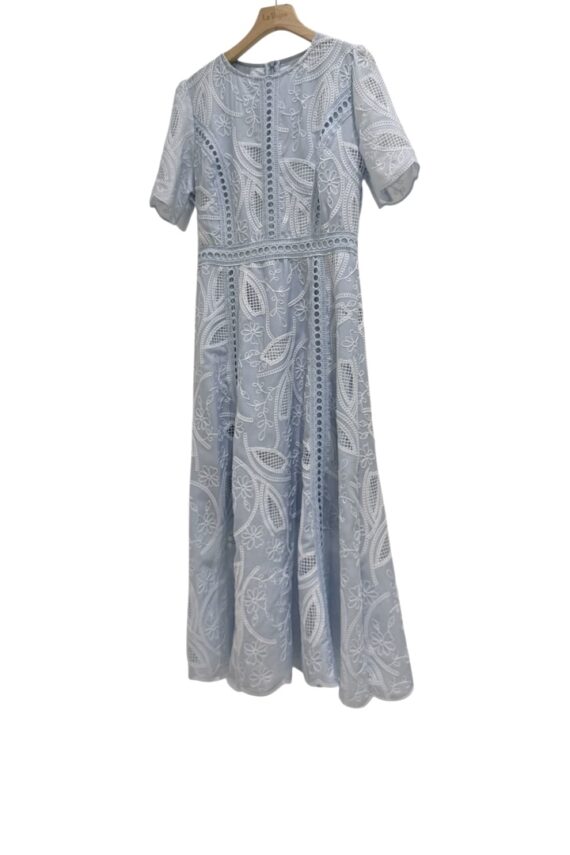 37614 EMBROIDERED DRESS