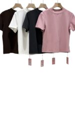 37828 SHORT-SLEEVE MOCK NECK TEE