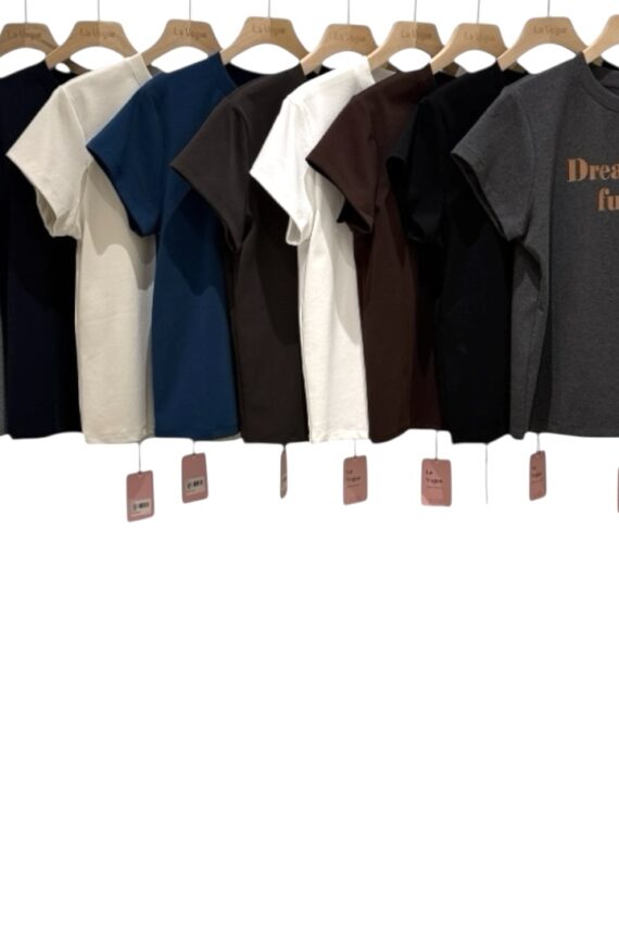 37782 LETTER PRINT TEE