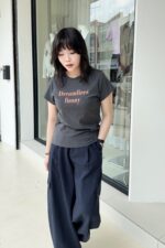 37789 ELASTIC WAIST WIDE-LEG PANTS