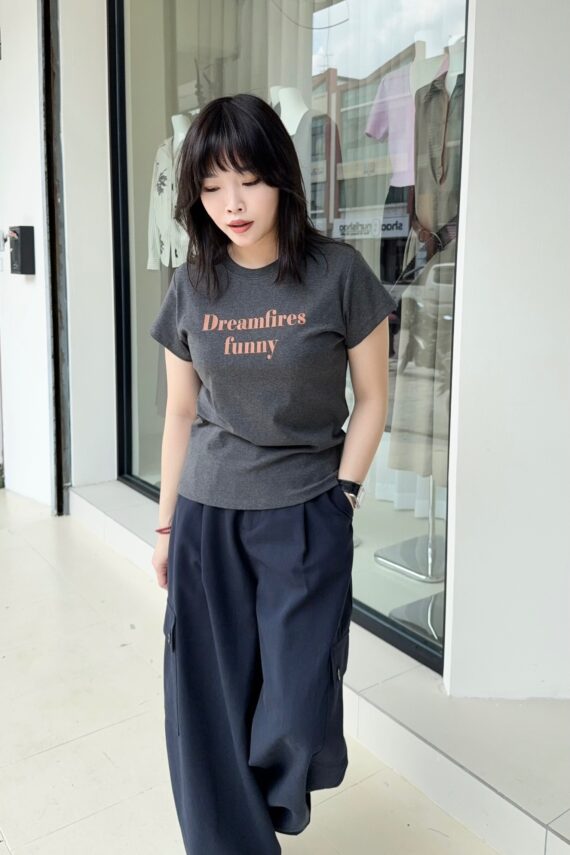 37789 ELASTIC WAIST WIDE-LEG PANTS