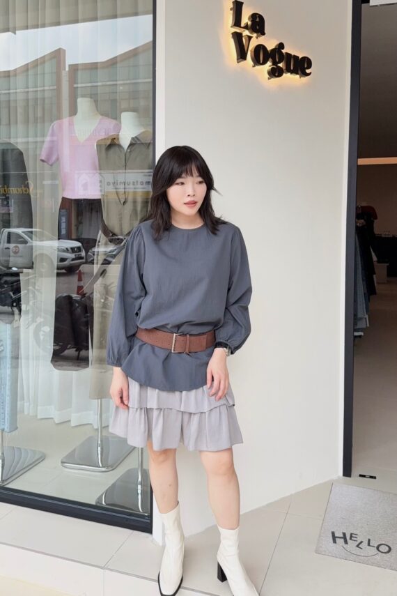 37673 LONG-SLEEVED SHIRT TOP