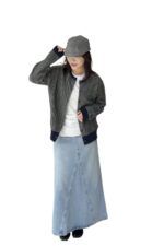 37893 STYLISH DENIM SKIRT