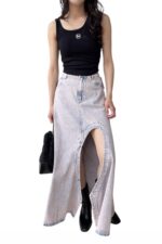 37707 DENIM SKIRT