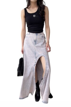 37707 DENIM SKIRT