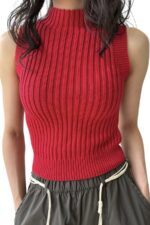 37835 KNITTED SLEEVELESS TOP