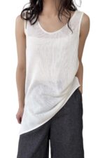 37254 KNITTED SLEEVELESS TOP