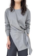 37873 IRREGULAR LONG-SLEEVE TOP