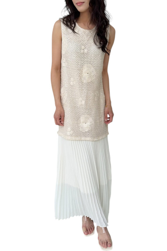 37661 SLEEVELESS SEQUIN DRESS