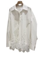 37780 LACE PANEL SHIRT