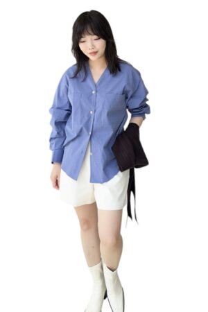 37831 SIMPLE V-NECK SHIRT