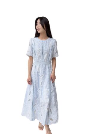 37614 EMBROIDERED DRESS