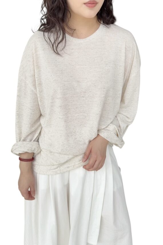 37679 THIN LONG-SLEEVED TOP