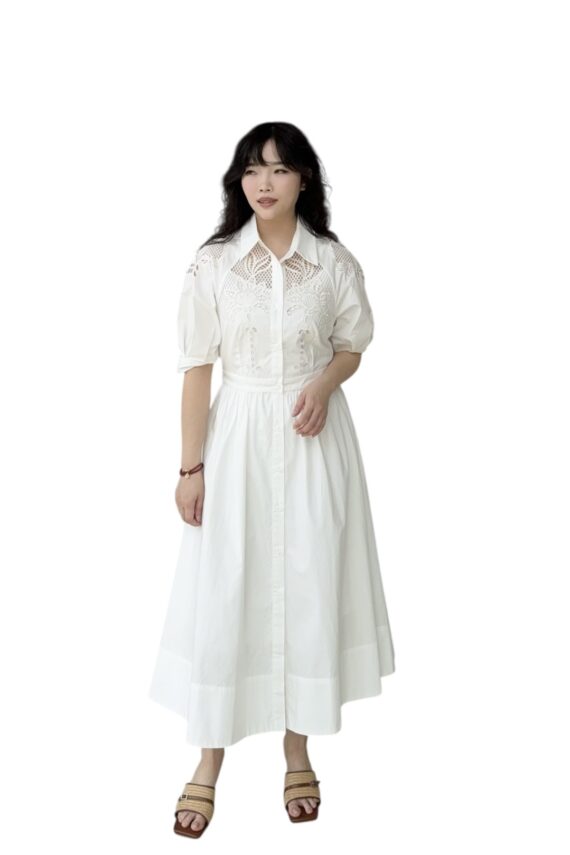 37616 TEMPERAMENT HOLLOW DRESS