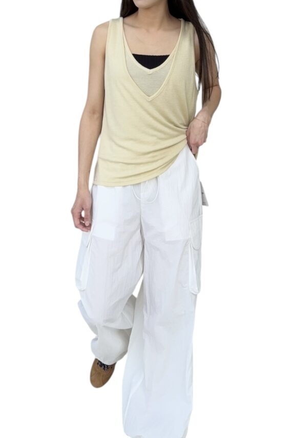 37644 FAKE TWO-PIECE VEST