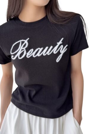 37805 CROPPED LETTERED TOP